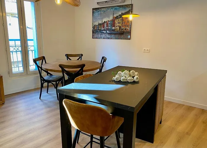 Mabel - T3 Climatise, Wifi, Quartier Sète